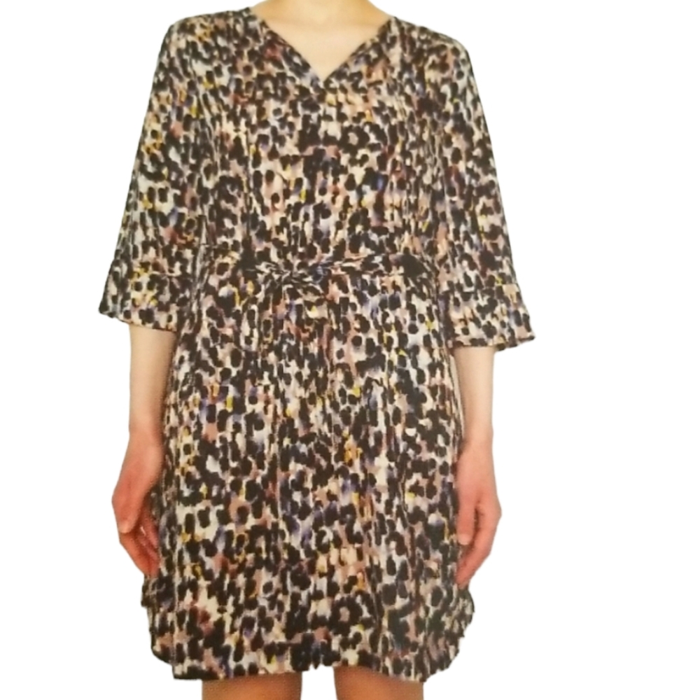 Beachlunchlounge Blue and Black Dress